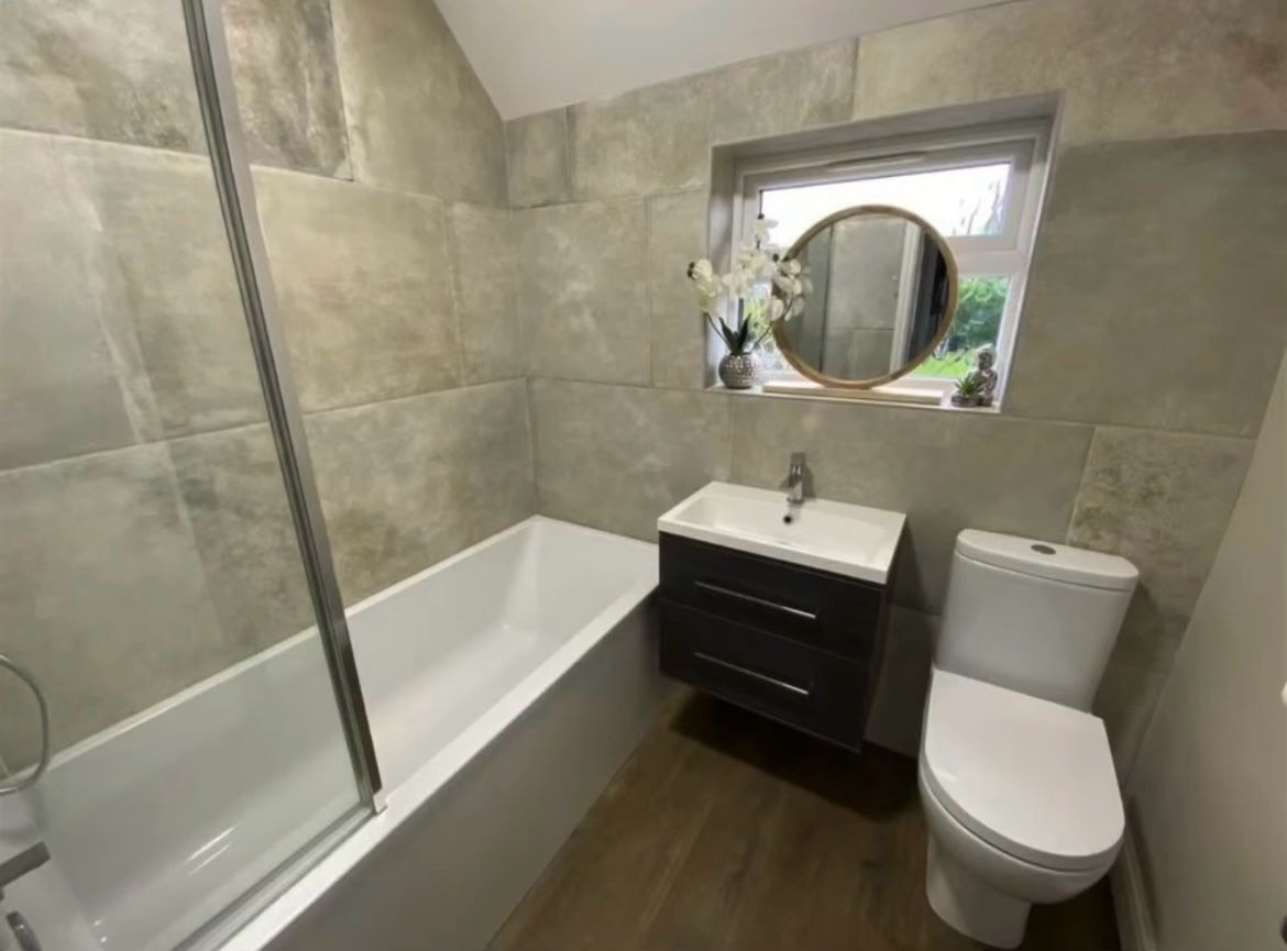 Finished plumbing work by AFS